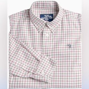 Trotters London, Red and White Checkered Kids Shirt, excellent condition, 4/5T